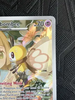 Pokemon TCG Lillie's Ribombee 164/159 Sv09: Journey Together (English) - NM(-) - Image 5