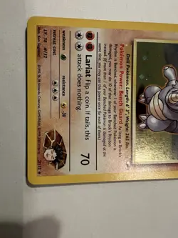 Pokemon TCG Brock's Rhydon Gym Heroes 2/132 Holo Unlimited Rare - Image 4