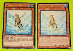 Yu-Gi-Oh Treeborn Frog Ultra Rare 1st Edition DUSA-EN058 Nm 2 card lot - Image 1
