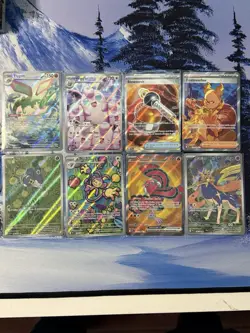 2025 Pokemon Tcg Phantasmal Flames SIR Lot Of 8 Foil NM - Image 1