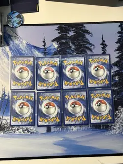 2025 Pokemon Tcg Phantasmal Flames SIR Lot Of 8 Foil NM - Image 2