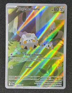 Togedemaru 104/094 Me02: Phantasmal Flames Holo Near Mint Pokemon Card TCG - Image 1
