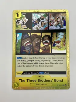 The Three Brothers’ Bond - ST13-019 - Three Brothers Ultra Deck - One Piece TCG - Image 1