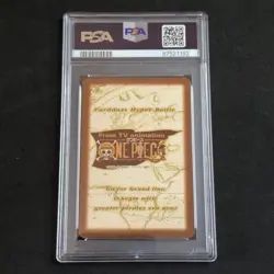 Sanji C-W5 WonderSwan Promo PSA 8 NM-MT One Piece CHB 2000 Japanese - Image 4
