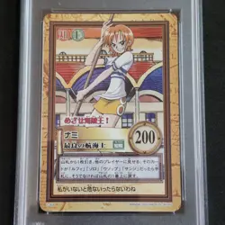 Nami C-W3 WonderSwan Promo PSA 6 EX-MT One Piece CHB 2000 Japanese - Image 3