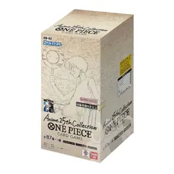 One Piece Card Game Anime 25th Collection EB02 Extra Booster Box Japanese Sealed - Image 1