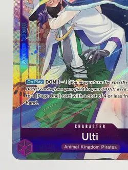 CARD ONE PIECE TCG - Ulti Promo Alt Art ST04-002 NEAR MINT English - Image 5