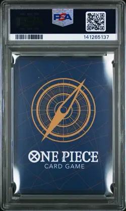 2025 One Piece PRB02 # 075 Monkey D. Luffy Sparkle Foil PSA 10 Card GEM MINT! - Image 2
