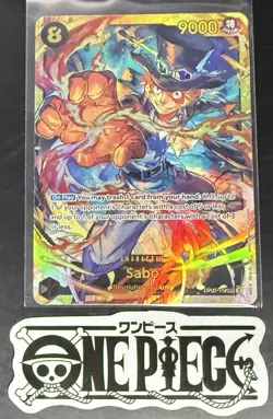 One Piece OP07-118 SEC Sabo - English - Foil - NM/M - Image 1