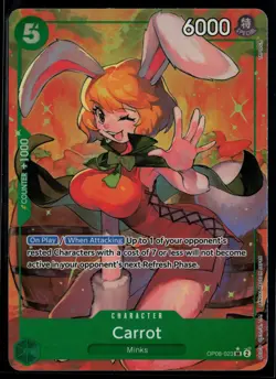 Carrot (023) (Parallel) OP08-023 Two Legends Super Rare One Piece - Image 1