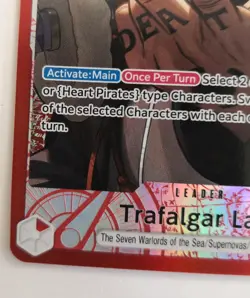 One Piece Card Game OP14-001 Trafalgar Law L Alt Art - English - NM - Image 5