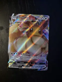 Pokemon TCG Eevee VMAX SWSH087 Shining Fates Holo Promo Card - Image 1
