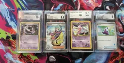 Pokemon Graded Cards Lot of 4 - Image 1