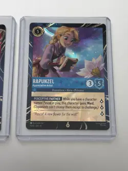 2026 Disney Lorcana Archazias Island Rapunzel AND Donald Duck EPCOT Promo Cards - Image 3