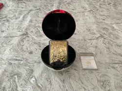 Pokemon 23K Gold Plated Trading Card Charizard Burger King With COA 1999 - Image 1