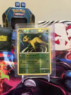 Pokemon TCG Call of Legends Leafeon Card 13/95 Reverse Holo Rare - Image 1