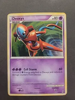 Pokemon TCG Cards Deoxys 2/95 Call of Legends Holo Rare NM - Image 1