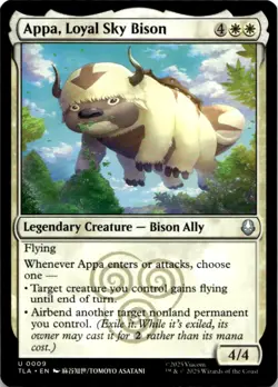 Appa, Loyal Sky Bison U Avatar: The Last Airbender 9 NM - Image 1