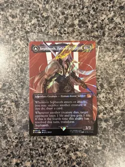 Sephiroth, Fabled SOLDIER (Borderless) (Surge Foil) Final Fantasy Magic - Image 1