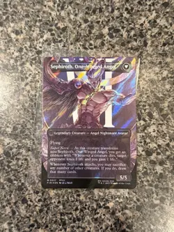 Sephiroth, Fabled SOLDIER (Borderless) (Surge Foil) Final Fantasy Magic - Image 2