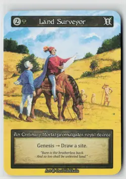 Sorcery Contested Realm Beta Land Surveyor x4 NM Ordinary - Image 1