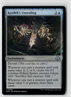 MTG Modern Horizons 3 Kozilek's Unsealing x4 NM Uncommon - Image 1
