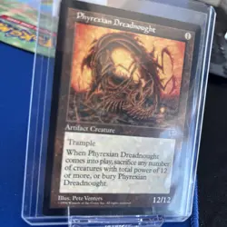 MTG Phyrexian Dreadnought Mirage Magic the Gathering, LP+++ - Image 2