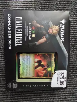 Magic the Gathering Final Fantasy Commander Deck LIMIT BREAK FFVII - NEW - Image 1