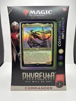 MtG Phyrexia All Will Be One Corrupting Influence Commander Deck Magic Gathering - Image 1