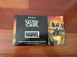 Secret Lair Marvel's Spider-Man: Venom Unleashed (Colors) Rainbow Foil Sealed - Image 1