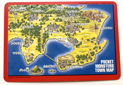 1996 Pocket Monster Pokemon Charizard Trainer Map Card part 2 (MM57) - Image 2