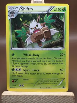 HP/DMG Pokemon Card - Shiftry XY23 - Black Star Promo - Holo - Image 1