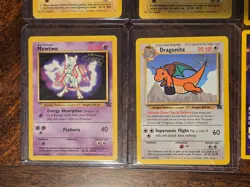 1999 Pokemon First Movie Set x4 LP WB Black Star Promo Card Full Set Near Mint - Image 2