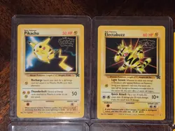 1999 Pokemon First Movie Set x4 LP WB Black Star Promo Card Full Set Near Mint - Image 3