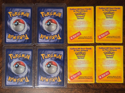 1999 Pokemon First Movie Set x4 LP WB Black Star Promo Card Full Set Near Mint - Image 4