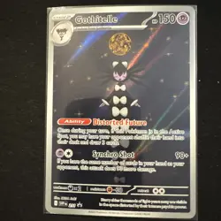 Pokemon TCG Gothitelle SVP 211 Black Star Promo White Flare - Image 1