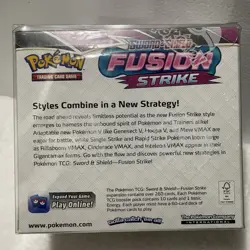 🔥 Pokemon TCG Sword & Shield | FUSiON STRiKE Booster Box Factory Sealed 🔥 - Image 3