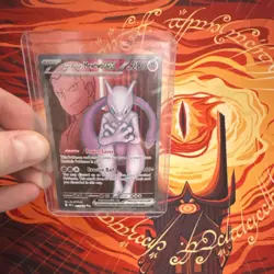 Pokemon Team Rocket's Mewtwo ex 213/182 Destined Rivals Ultra Rare Holo EX 280HP - Image 1