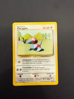 Pokemon TCG Porygon Base 39/102 Regular Near Mint! - Image 1