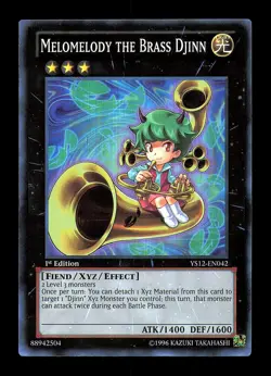 Starter Deck: Xyz Symphony #YS12-EN042 Melomelody the Brass Djinn - Image 1
