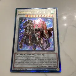 Yugioh Baronne De Fleur RA01-EN034 Prismatic ULTIMATE Rare 1st Ed NM - Image 2