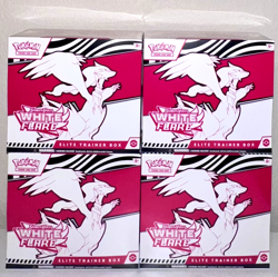LOT OF 4 Pokemon TCG Scarlet Violet White Flare Elite Trainer Box ETB NEW SEALED - Image 1