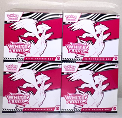 LOT OF 4 Pokemon TCG Scarlet Violet White Flare Elite Trainer Box ETB NEW SEALED - Image 5