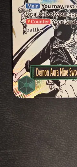 One Piece CCG TCG Demon Aura Nine Sword Style Asua Blades Drawn Dead Mans Game - Image 4