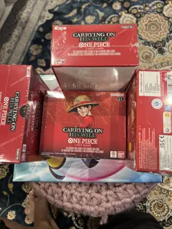 One Piece OP13 Booster Box English “Carrying On His Will” Factory Sealed - Image 1