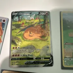 Pokemon TCG Fusion Strike Lot 20 Cards Charizard V VSTAR Glaceon V Boltund - Image 1