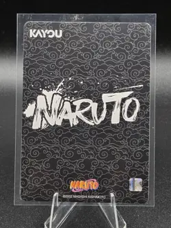 Sasuke Uchiha NRSA01-SP-002L5 Naruto Kayou Heavens Scroll English Card NM - Image 2