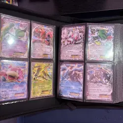 Pokemon Card Collection binder all cards pictured plus more nm-dmg mid era - Image 4