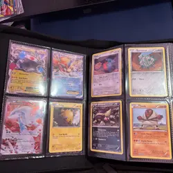 Pokemon Card Collection binder all cards pictured plus more nm-dmg mid era - Image 5