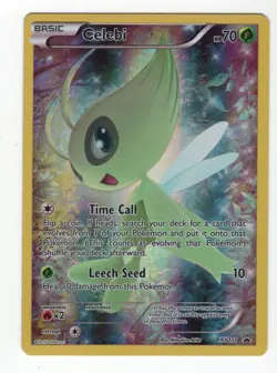 (110017) CELEBI XY111 Black Star Holofoil Promo Card - MYTHICAL COLLECTION - Image 2